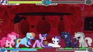 FiM request 2017 #07 - Rarity,Twilight,Rainbow Dash & Pinkie Pie VS Nightmare Rarity & Zalgojack