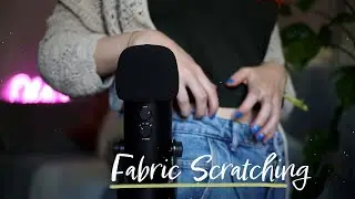 ASMR ☾ | Fabric Scratching ✨| No talking