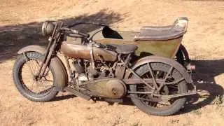 1919 Harley Davidson Sidecar Bud Ekins Original Paint For Sale