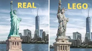 Did You Know Facts? The Amazing Facts | GetsetFlyFact | 10 World Landmarks In LEGO