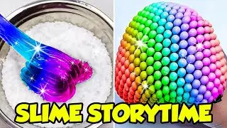 🎧Satisfying Slime Storytime #1 ❤️💛💚 Best Tiktok Compilation