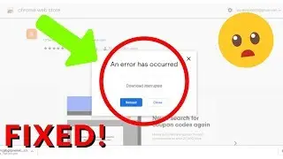 How to fix Google Chrome Extension Download interrupted EASILY!! (OUTDATED!!! )