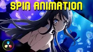How to Make a PROFESSIONAL Spin Animation - Davinci Resolve Editing Tutorial