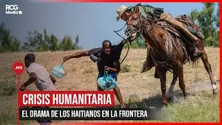 Miles de migrantes haitianos acampan en la frontera de EUA; se aceleran deportaciones