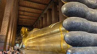 Thailand's Iconic The Reclining Buddha of Wat Pho 🇹🇭