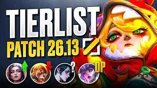 THE BIG MSI! Patch 26 13, Midlane TIERLIST New League of Legends Meta │ PATCHCAST