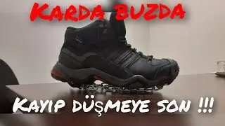 Yıllardır denenmiş son derece güvenli bir aparat. Karda buzda kayıp düşme derdine son.