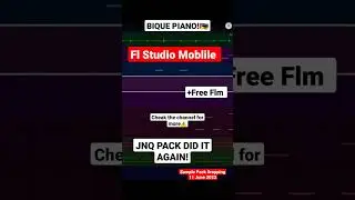 How to Make Amapiano on Fl studio mobile !🇲🇿🥭.