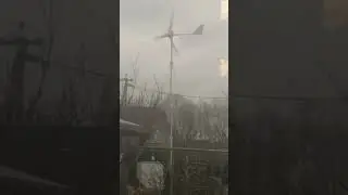 Последнее видео работы моего ветряка перед демонтажем….Мне очень жаль его, но..