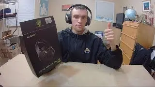 AUSDOM ANC8 Active Noise Cancelling Wireless Bluetooth Headphones/Headset Review
