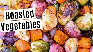 BEST Oven Roasted Vegetables