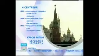 После Сегодня Утром Погода (НТВ, 04.09.2006)