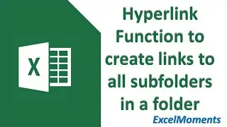 Create HYPERLINKS to all subfolders in a folder (CMD to extract list, no PQuery ) - Microsoft Excel