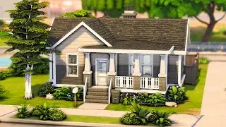 Willow Creek Starter Home 🏠 The Sims 4 Speed Build || No Talking || Save File