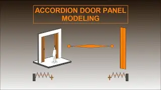 ACCORDION DOOR FAMILY ADVANCED REVIT TUTORIAL _ PART 1/10  PANEL MODELINGE