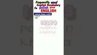 cannot sleep a wink (IELTS idiom) 