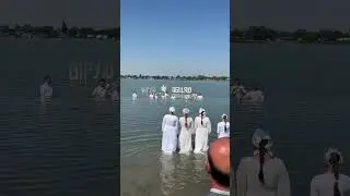 Водное крещение-2. Церковь Источник Жизни. МозесЛейк