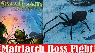 Smalland Survive The Wilds Spider Matriarch Boss Fight
