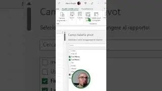 Layout report tabella pivot in formato tabella Excel 