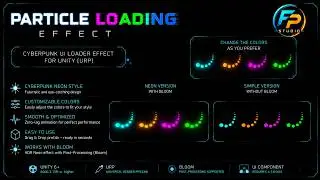 Particle Loading free UI loader for Unity 6 URP