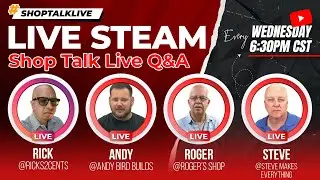 Shop Talk Live 11/20! Come hang out and talk shop!