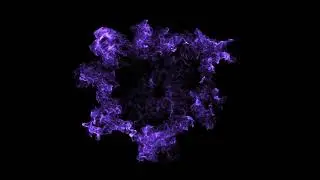 Purple Shockwave VFX effect black screen