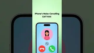 iPhone’s Noise-Cancelling Call Trick! #iphonetrick