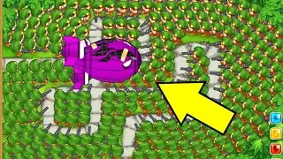 I filled a map with snipers in BTD 6…