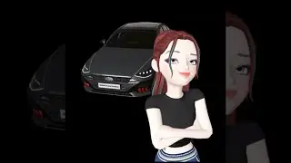 Animasi naik mobil