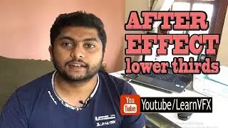 How to create own animated Lower Thirds in After Effect | sinhala | naviya