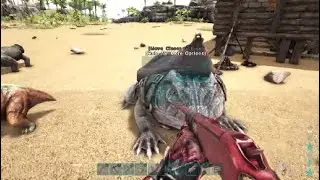 Ark Survival Evolved Ep 4 TAMING A FROG!!!