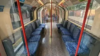 Central line full journey Epping to Ealing Broadway 28/07/2022