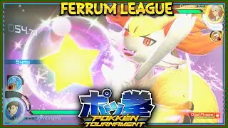 Pokken Tournament - Ferrum League [Part 2] - More Braixen GAMEPLAY!