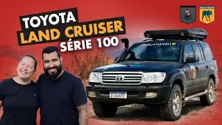 CARROS DA MATILHA | TOUR COMPLETO do nosso carro 4x4 | #toyota LAND CRUISER SÉRIE 100 | Barba Ruiva