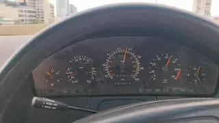 เสียงเครื่อง M120 V12 6000cc 404 แรงม้า ใน body w140 600sel เดิมๆ ที่ความเร็ว 120