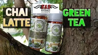 E&B NATURAL HERBBAL VAPE JUICE |CHAI LATTE\GREEN TEA|REVIEW BY JOSE'S VAPORS CHOICE