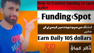 how to transfer crypto from funding wallet to spot wallet, funding wallet say spot