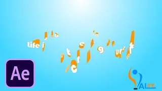 text animation wiggle: After Effect Tutorial