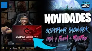 NOVIDADES do Iobit Driver Booster 10 para seus jogos NOVOS I God Of War Ragnarok, GTA V , CS GO
