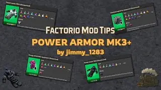 Factorio Mod Tips: Power Armor MK3+