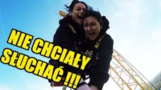 BUNGEE WROCŁAW | Nie słuchały instruktora i SPADŁY!