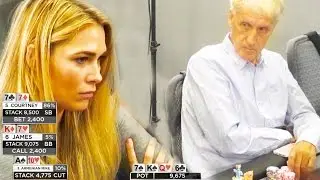Courtney & James Clash in a $17,000 Cooler ♠ Live at the Bike!