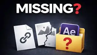 Find Missing Files Fast with Reveal in After Effects