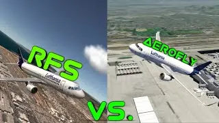 RFS vs. Aerofly FS 2021 | Flight simulator comparision