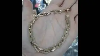 Золотой браслет , Проба 585 ,Длинна 19 см , Вес 8,4 гр ,Цена 27 тысяч рублей, Ватсап +79152799094