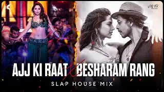 Aaj Ki Raat x Beshram Rang (Slap House Mashup) - DJ KRAXTON & Vin Fx Studio | Stree 2 | Pathaan