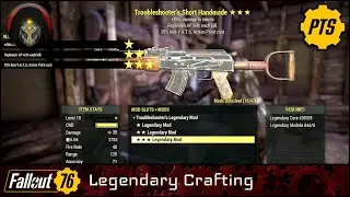 FALLOUT 76 | Legendary Crafting - Everything You Need To Know!