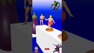 Tryktry Hulk joker Mixed Reverse Game play, damege apple, orenge, banana, brinjal, part 188