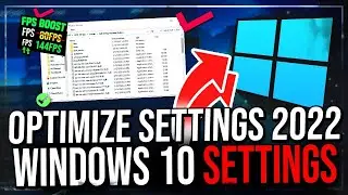 How To Optimize Windows 10 for Gaming  Increase FPS and Performance