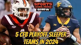 5 College Football Playoff Sleeper Teams in 2024 #collegefootball #cfb